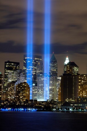 twin towers light